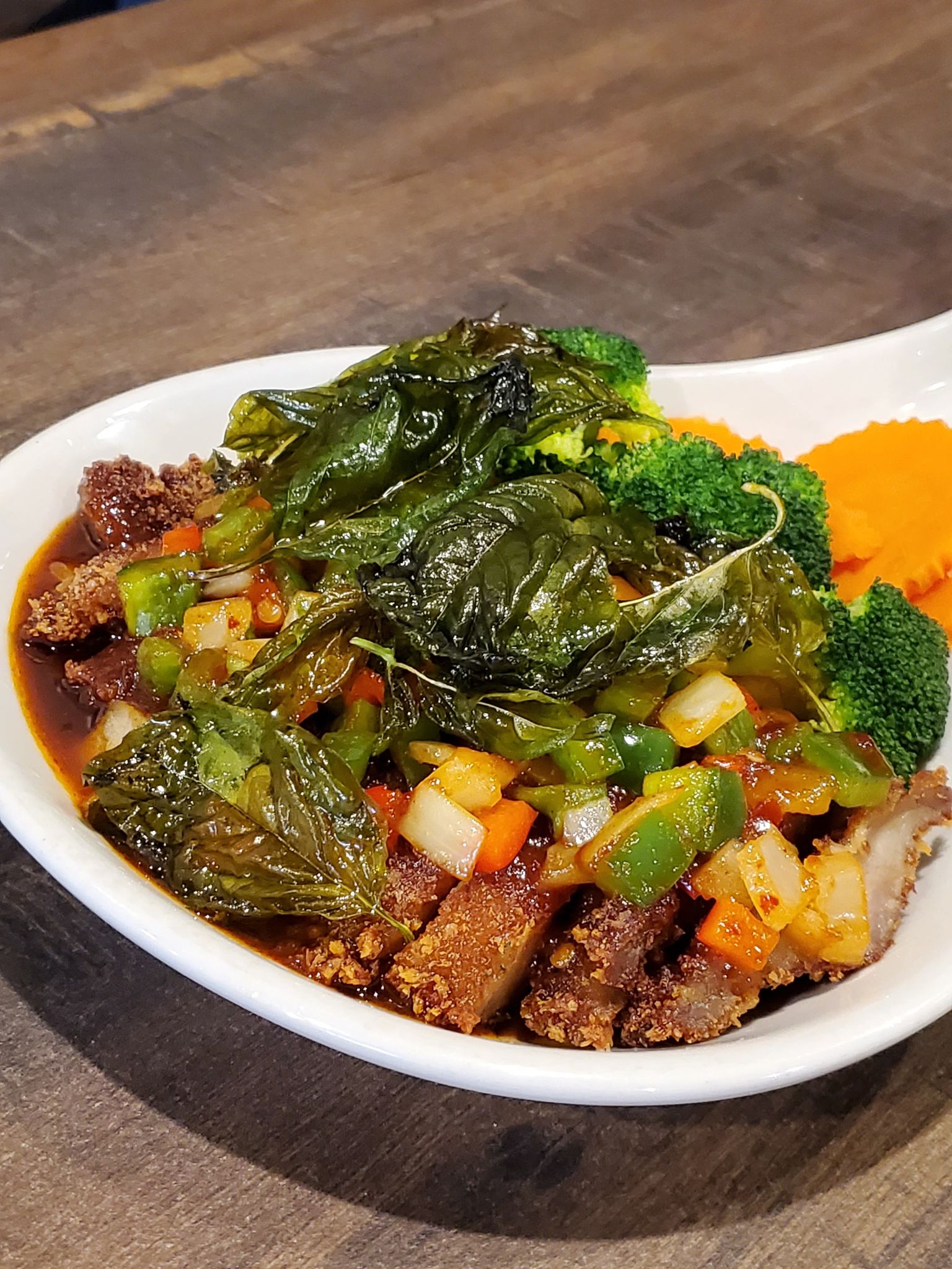 Crispy Chicken Basil